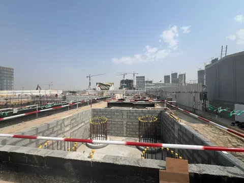 Ход строительства Belmore Residences, Meydan Horizon — 6 августа 2026, готовность 6,53%, снимок 3 из 4