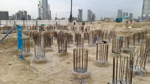 Ход строительства Highgrove by Ellington, Meydan Horizon — 16 апреля 2026, готовность 4.31%, снимок 4 из 8