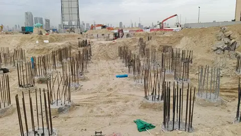 Ход строительства Highgrove by Ellington, Meydan Horizon — 16 апреля 2026, готовность 4.31%, снимок 2 из 8