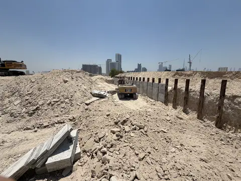 Helvetia Verde, Meydan Horizon construction progress — 6 July 2026, 0.62% complete, photo 1 of 4