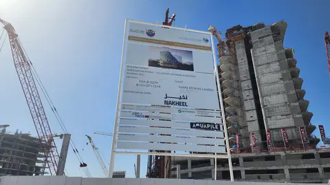 Cg Living, Dubai Islands construction progress — 18 May 2026, 1.57% complete, photo 2 of 5