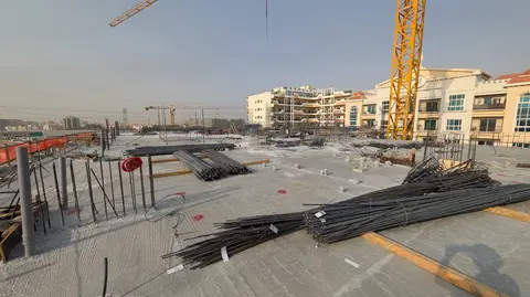 Stellar Axis By Ajmal Estate Developers, International City 2 construction progress — 10 August 2026, 26.67% complete, photo 6 of 6