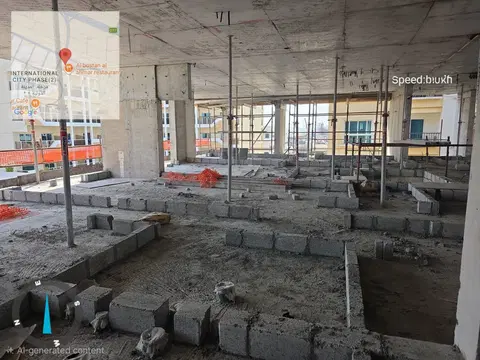 Stellar Axis By Ajmal Estate Developers, International City 2 construction progress — 10 August 2026, 26.67% complete, photo 4 of 6