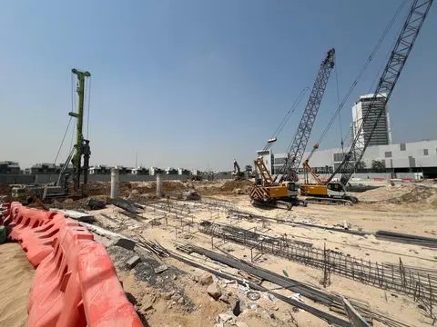 Damac District, Damac Hills construction progress — 22 September 2026, 4.07% complete, photo 2 of 6