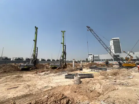 Damac District, Damac Hills construction progress — 22 September 2026, 4.07% complete, photo 1 of 6