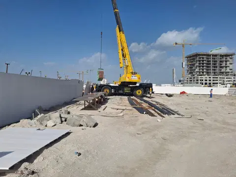 Avida Residences, Dubai Islands construction progress — 13 February 2026, 0.02% complete, photo 1 of 4