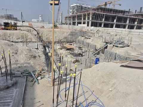 Avida Residences, Dubai Islands construction progress — 25 August 2026, 6.81% complete, photo 2 of 4