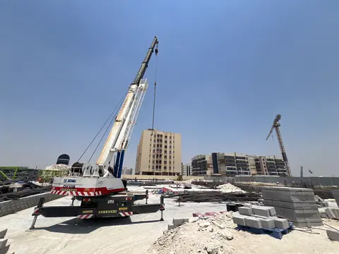 Samana Hills South 3, Saih Shuaib 2 construction progress — 22 June 2026, 4.60% complete, photo 1 of 4