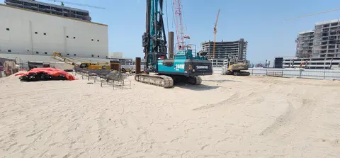 Allegro Park By Mill Hill Riviera Development, Dubai Islands construction progress — 9 July 2026, 0.29% complete, photo 5 of 5