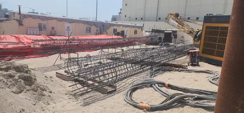 Allegro Park By Mill Hill Riviera Development, Dubai Islands construction progress — 9 July 2026, 0.29% complete, photo 4 of 5