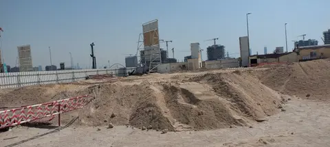 Allegro Park By Mill Hill Riviera Development, Dubai Islands construction progress — 9 July 2026, 0.29% complete, photo 2 of 5
