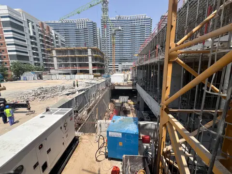 Azra Residence, DubaiLand Residence Complex construction progress — 30 April 2026, 16.00% complete, photo 1 of 10