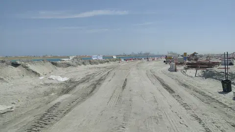 Ход строительства Palm Jebel Ali - The Beach And Coral Collection - Frond B, Palm Jebel Ali — 28 апреля 2026, готовность 1.05%, снимок 1 из 2