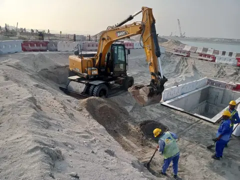 Palm Jebel Ali - The Beach And Coral Collection, Palm Jebel Ali construction progress — 13 October 2026, 2.41% complete, photo 3 of 6