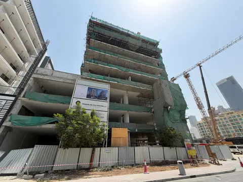 Ход строительства Purvanchal Triana Residences, Jumeirah Garden City — 3 августа 2026, готовность 26,44%, снимок 19 из 27