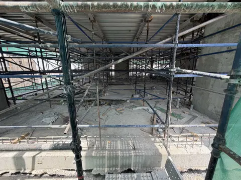 Ход строительства Purvanchal Triana Residences, Jumeirah Garden City — 3 августа 2026, готовность 26,44%, снимок 14 из 27