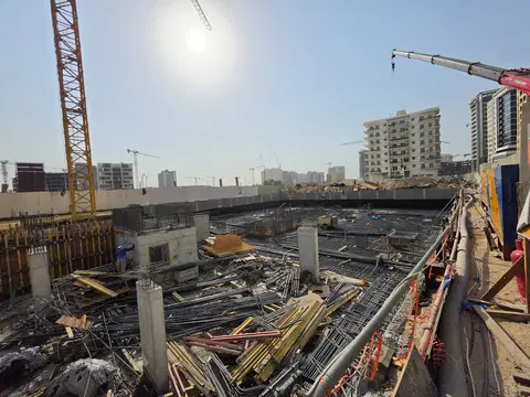Wadi Hills By Hre, DubaiLand Residence Complex construction progress — 14 September 2026, 7.72% complete, photo 2 of 4