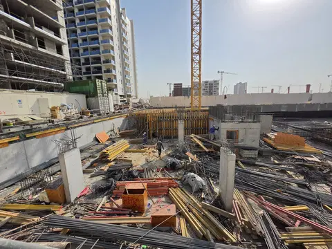 Wadi Hills By Hre, DubaiLand Residence Complex construction progress — 14 September 2026, 7.72% complete, photo 1 of 4