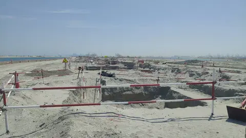 Ход строительства Palm Jebel Ali - The Beach And Coral Collection - Frond C, Palm Jebel Ali — 28 апреля 2026, готовность 1.02%, снимок 2 из 3