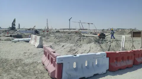 Ход строительства Palm Jebel Ali - The Beach And Coral Collection - Frond C, Palm Jebel Ali — 28 апреля 2026, готовность 1.02%, снимок 1 из 3