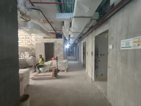 Binghatti Hillcrest, Arjan construction progress — 31 July 2026, 50.23% complete, photo 5 of 16
