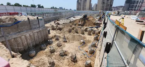 Nourelle, Madinat Jumeirah Living construction progress — 14 July 2026, 3.95% complete, photo 6 of 6