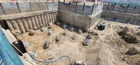 Nourelle, Madinat Jumeirah Living construction progress — 14 July 2026, 3.95% complete, photo 4 of 6