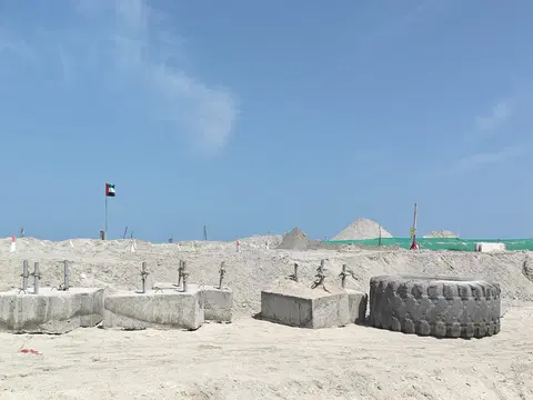 Ход строительства Palm Jebel Ali - The Beach And Coral Collection - Frond E, Palm Jebel Ali — 28 апреля 2026, готовность 0.87%, снимок 2 из 3