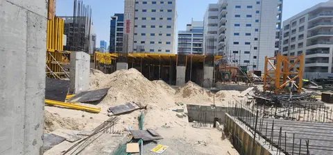 Ход строительства Evergrin House 2, Jumeirah Garden City — 21 июля 2026, готовность 10,29%, снимок 4 из 5