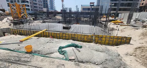 Ход строительства Evergrin House 2, Jumeirah Garden City — 21 июля 2026, готовность 10,29%, снимок 2 из 5