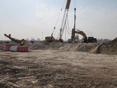 Aurea at Mina Rashid, Rashid Yachts & Marina construction progress — 2 October 2026, 0.22% complete, photo 3 of 4