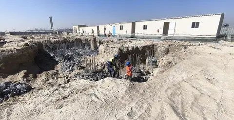 Golf Hills, Emaar South construction progress — 23 June 2026, 3.67% complete, photo 2 of 3