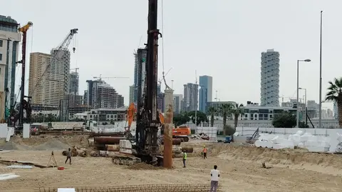 Sky Gate Tower, JVT District 4 construction progress — 31 March 2026, 1.56% complete, photo 1 of 4