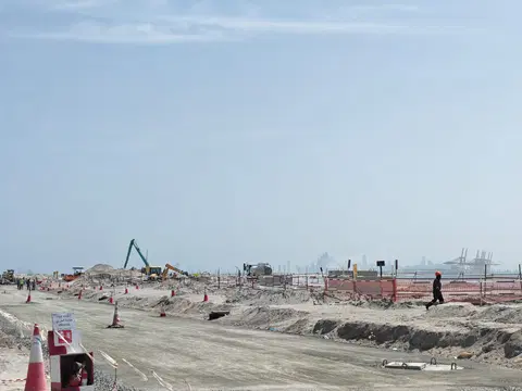 Ход строительства Palm Jebel Ali - The Beach And Coral Collection - Frond F, Palm Jebel Ali — 28 апреля 2026, готовность 0.87%, снимок 2 из 3