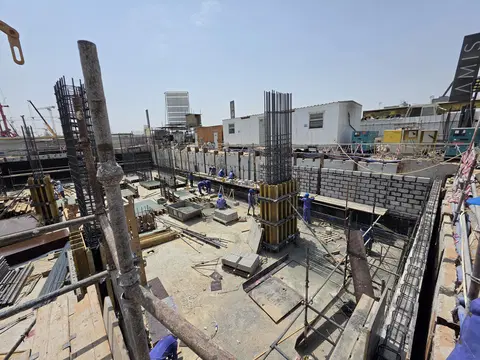 Derby Heights, Mohammed Bin Rashid City District 11 construction progress — 2 September 2026, 10.13% complete, photo 3 of 4