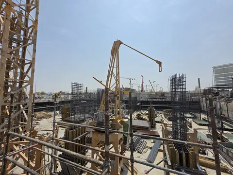 Derby Heights, Mohammed Bin Rashid City District 11 construction progress — 2 September 2026, 10.13% complete, photo 2 of 4