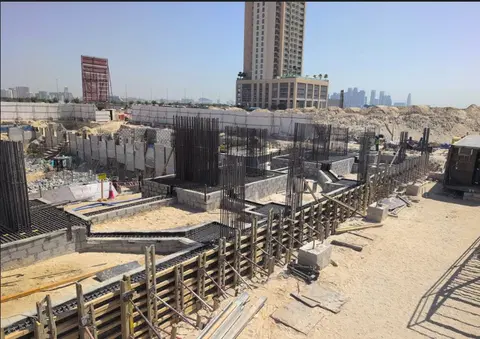 Ход строительства Wynwood Horizon By Imtiaz, Meydan Horizon — 16 июня 2026, готовность 6,68%, снимок 2 из 4