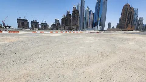 The Residences At The Dubai Beach Edition, Dubai Marina construction progress — 21 May 2026, 0.15% complete, photo 2 of 4
