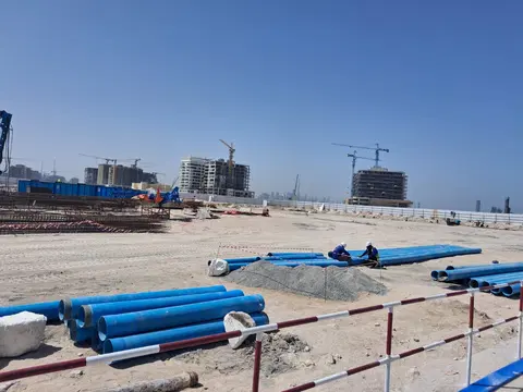 Ход строительства Ellington Sands 1, Dubai Islands — 5 июня 2026, готовность 0,37%, снимок 1 из 4