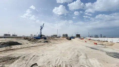 Ellington Sands 2, Dubai Islands construction progress — 5 June 2026, 0.38% complete, photo 2 of 4