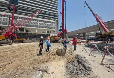 Hq By Rove, Business Bay construction progress — 6 July 2026, 0.70% complete, photo 4 of 6