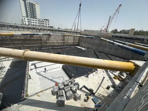 Peace Avenue By Peace Homes, Downtown Jebel Ali construction progress — 3 September 2026, 3.52% complete, photo 3 of 4