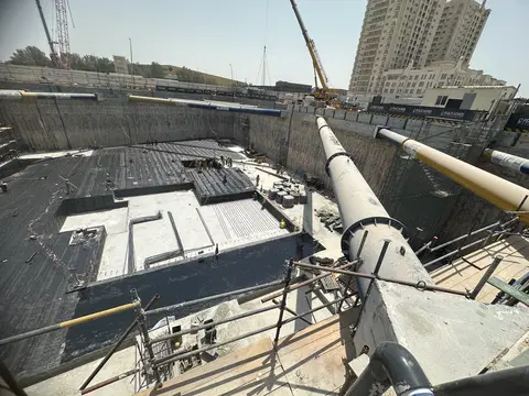 Peace Avenue By Peace Homes, Downtown Jebel Ali construction progress — 3 September 2026, 3.52% complete, photo 2 of 4