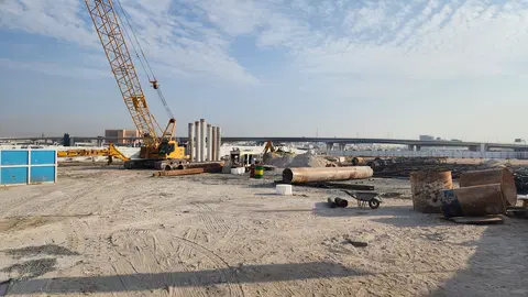 Casagrand Hermina, Dubai Islands construction progress — 29 April 2026, 0.53% complete, photo 5 of 6