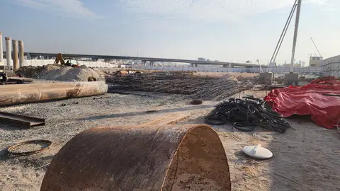 Casagrand Hermina, Dubai Islands construction progress — 29 April 2026, 0.53% complete, photo 1 of 6