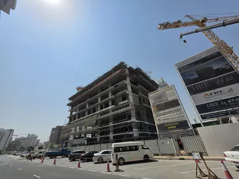Ход строительства Khk 31, DubaiLand Residence Complex — 31 августа 2026, готовность 25,84%, снимок 7 из 7