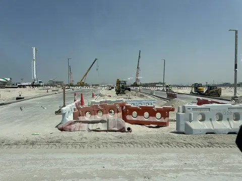 Palm Central Private Residences - Frond M, Palm Jebel Ali construction progress — 15 September 2026, 0.08% complete, photo 1 of 3