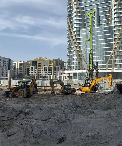 Shahrukhz By Danube, Al Sufouh 1 construction progress — 24 April 2026, 1.22% complete, photo 4 of 4