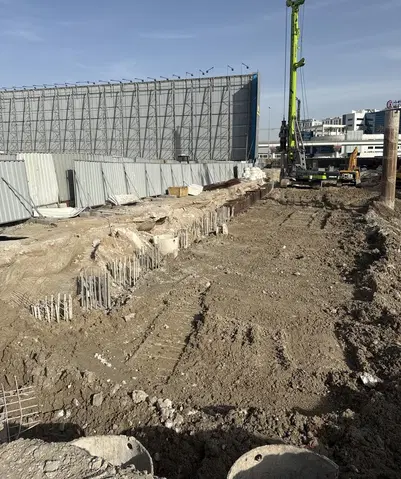 Shahrukhz By Danube, Al Sufouh 1 construction progress — 24 April 2026, 1.22% complete, photo 3 of 4