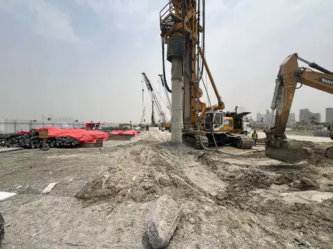 Ход строительства The Edit at D3, Dubai Design District — 19 августа 2026, готовность 0.24%, снимок 2 из 3